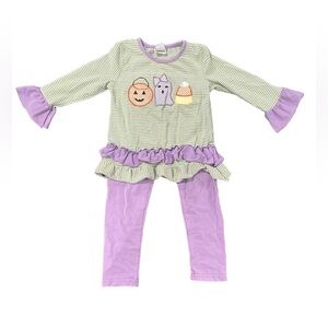 Carter's Green and Purple Kids Matching Set